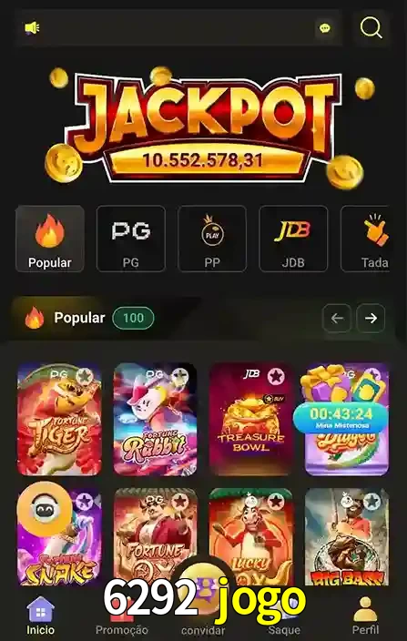 Promoções Especiais no 6292 jogo App